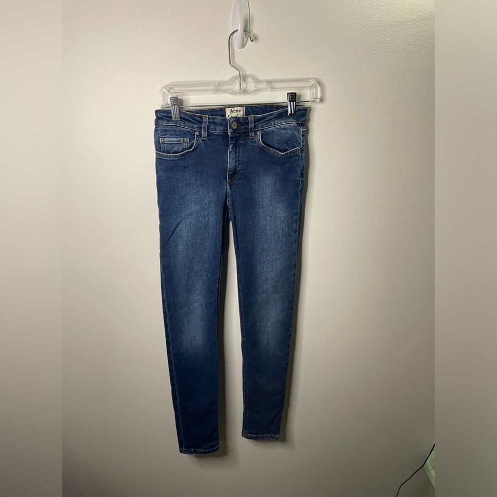 Acne Studios Skin 5 Used Blue Skinny Jean